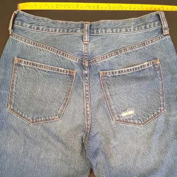 J. Crew Factory Light Blue Straight Jeans - Picture 4 of 7